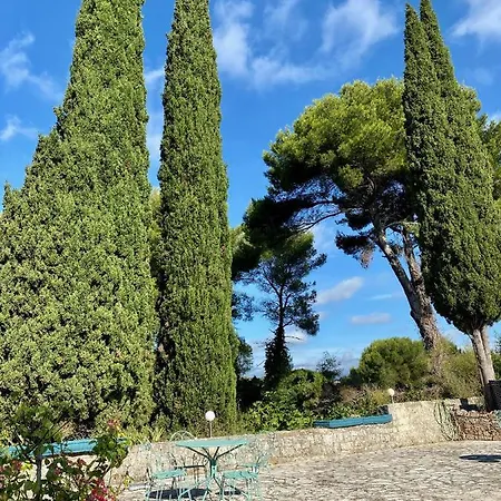 Domaine Des Encourdoules Luxueuse Et Raffinee Sur Un Hectare Face A La * Vallauris